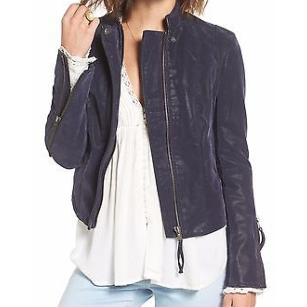 SOLD Free People Vegan Moto Jacket